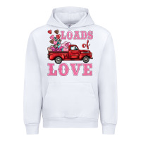 White loads of love truck Urban Hoodie - BarkalooDesign