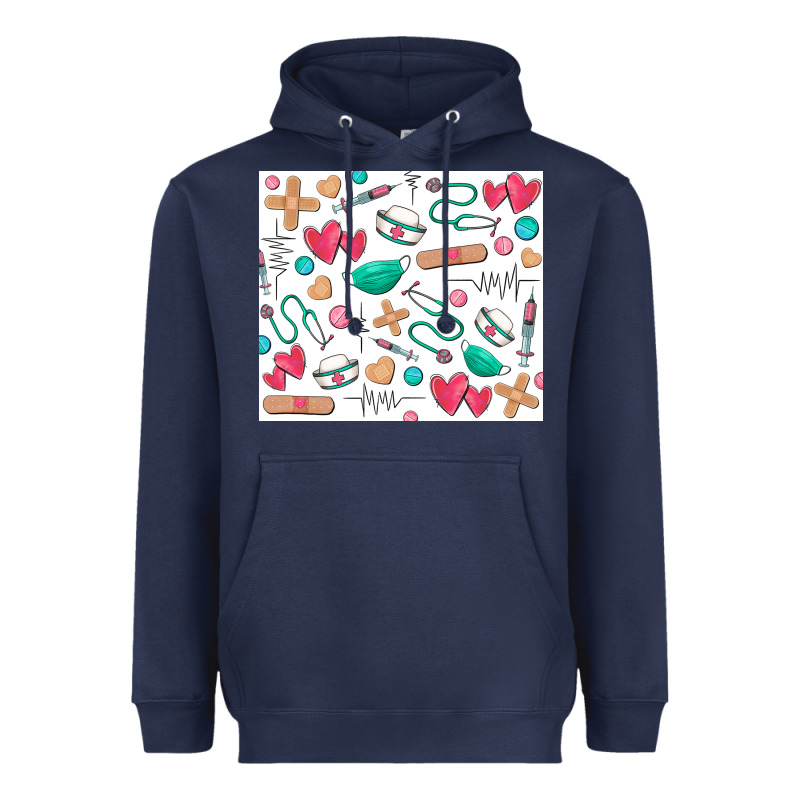 Nurse Heavyweight Hoodie by Zillion Design Studio | Teevron