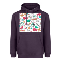 Plum nurse Heavyweight Hoodie - Zillion Design Studio