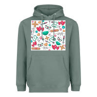 Sage nurse Heavyweight Hoodie - Zillion Design Studio