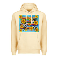 Pina Colada serape cowhide sunflower Premium Hoodie - AdoDesignShop