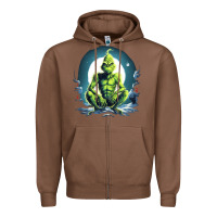 Chestnut Grinch Zipper Hoodie - Unal Design