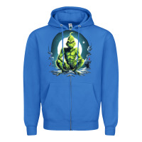 Grinch Zipper Hoodie | Teevron