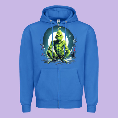 Zipper Hoodie Grinch