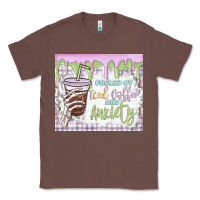 Chestnut fueled by iced coffee and anxiety Classic Tee - MaliasSmallBusiness