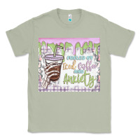 Matcha fueled by iced coffee and anxiety Classic Tee - MaliasSmallBusiness
