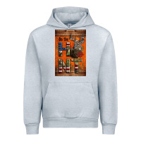 Heather Grey Western On The Hunt Deer Urban Hoodie - LillyAllenDesigns