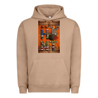 Pigment Burro Western On The Hunt Deer Urban Hoodie - LillyAllenDesigns