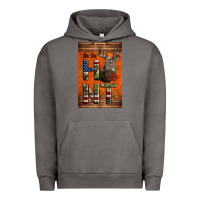 Pigment Tornado Western On The Hunt Deer Urban Hoodie - LillyAllenDesigns