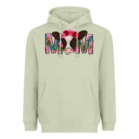 Matcha mom with cow mothers day Heavyweight Hoodie - texasbilliewilder