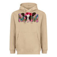 Mushroom mom with cow mothers day Heavyweight Hoodie - texasbilliewilder