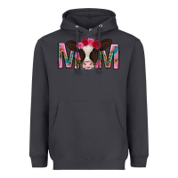 Smoke mom with cow mothers day Heavyweight Hoodie - texasbilliewilder