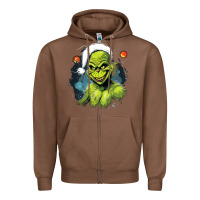 Chestnut Grinch Zipper Hoodie - Unal Design