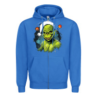 True Royal Grinch Zipper Hoodie - Unal Design