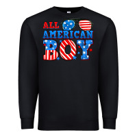 Black All American boy Premium Sweatshirt - Neo Western