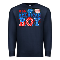 Navy All American boy Premium Sweatshirt - Neo Western