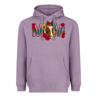 Lavender mom with horse mothers day Heavyweight Hoodie - texasbilliewilder
