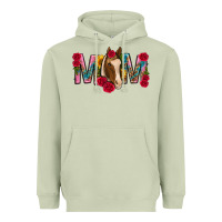 Matcha mom with horse mothers day Heavyweight Hoodie - texasbilliewilder