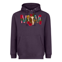 Plum mom with horse mothers day Heavyweight Hoodie - texasbilliewilder