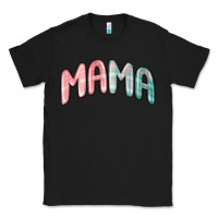 Black mama christmas plaid Classic Tee - MaliasSmallBusiness