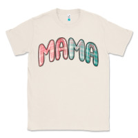 Natural mama christmas plaid Classic Tee - MaliasSmallBusiness