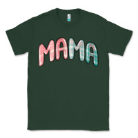 Mama Christmas Plaid Classic Tee | Teevron