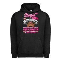 Pigment Black as a scorpio girl zodiac girls Urban Hoodie - Jasminsmagicworld