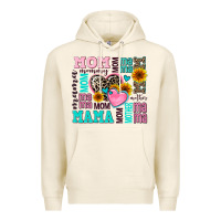 Tofu mom mama mommy with hearts Premium Hoodie - AdoDesignShop