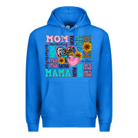True Royal mom mama mommy with hearts Premium Hoodie - AdoDesignShop