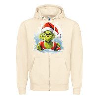 Sandshell Grinch Zipper Hoodie - Unal Design