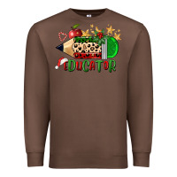 Chestnut christmas educator pencil Premium Sweatshirt - FaDigitalArtStudio