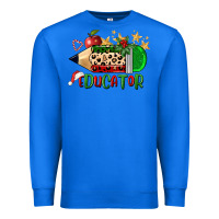 True Royal christmas educator pencil Premium Sweatshirt - FaDigitalArtStudio