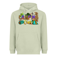 Matcha camping crew Heavyweight Hoodie - Zillion Design Studio