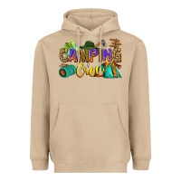 Mushroom camping crew Heavyweight Hoodie - Zillion Design Studio