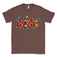 Chestnut 2024 stars and leopard Classic Tee - MaliasSmallBusiness