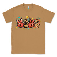 Toasted Coconut 2024 stars and leopard Classic Tee - MaliasSmallBusiness