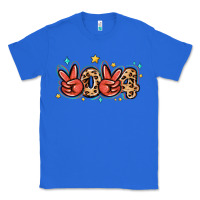 True Royal 2024 stars and leopard Classic Tee - MaliasSmallBusiness