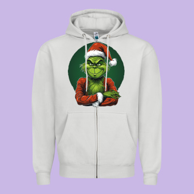 Zipper Hoodie Grinch