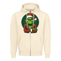 Sandshell Grinch Zipper Hoodie - Unal Design