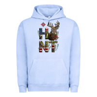 Pigment Grape Ice Deer Hunting Usa Flag Urban Hoodie - LillyAllenDesigns