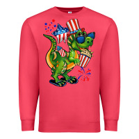 Cardinal 4th of July T-Rex Premium Sweatshirt - CowGirlArtShop