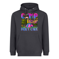 Smoke camp hair don't care Heavyweight Hoodie - Zillion Design Studio