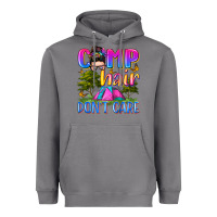 Storm camp hair don't care Heavyweight Hoodie - Zillion Design Studio