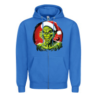 True Royal Grinch Zipper Hoodie - Unal Design