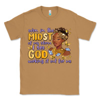Toasted Coconut even in the midst of my storm i see god working it Classic Tee - MaliasSmallBusiness