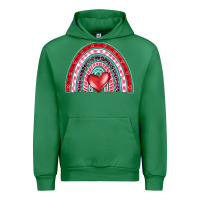 Emerald valentine's day rainbow Urban Hoodie - BarkalooDesign