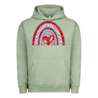 Pigment Oil Green valentine's day rainbow Urban Hoodie - BarkalooDesign