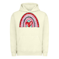 Valentine's Day Rainbow Urban Hoodie | Teevron