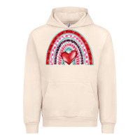Sandshell valentine's day rainbow Urban Hoodie - BarkalooDesign