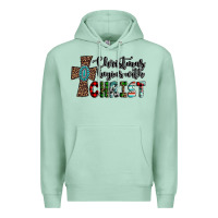 Seafoam christmas begins with christ Premium Hoodie - AdoDesignShop